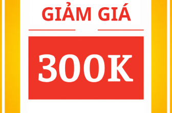 GIẢM 300K
