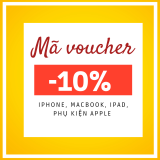 Voucher TGDĐ giảm 10% tối đa 500k