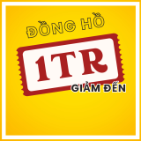 Đồng hồ ưu đãi giảm đến 50% tối đa 1 triệu