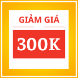 GIẢM 300K