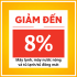 GIẢM 8%