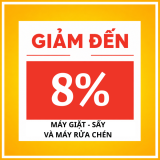 GIẢM 8%